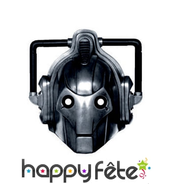 Masque cyberman, Doctor who en carton plat