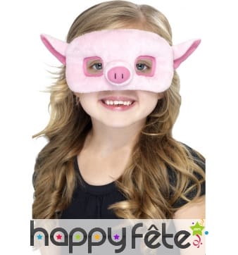 Masque cochon enfant