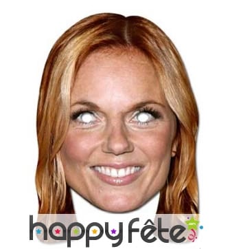 Masque carton Geri Halliwell Spice Girls