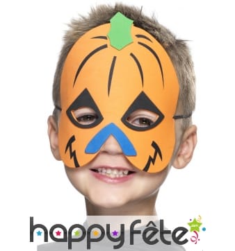 Masque citrouille halloween