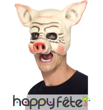 Masque cochon latex