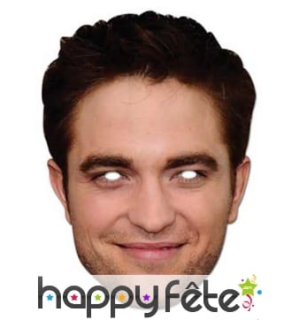 Masque carton Robert Pattinson