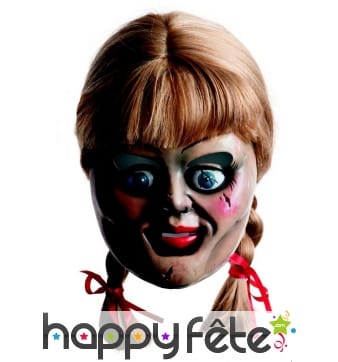 Masque de Annabelle avec cheveux