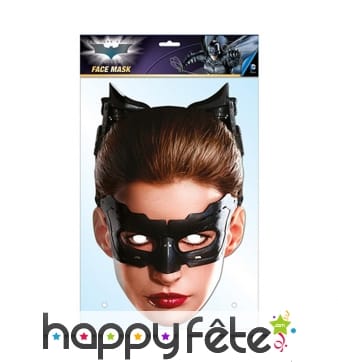 Masque de catwoman en carton