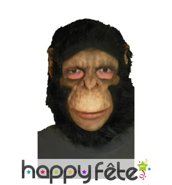 Masque de chimpanzé intégral en latex