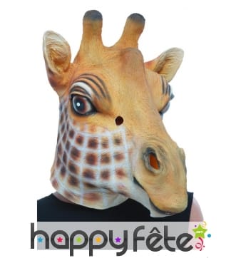 Masque de girafe intégral pour adulte