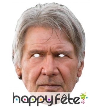 Masque de Han Solo en carton plat