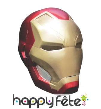 Masque de Iron man intégral pour adulte,Civil War