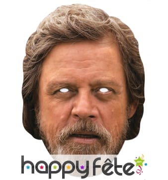 Masque de Luke Skywalker en carton plat