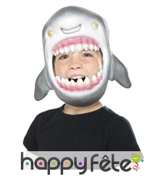 Masque de requin intégral pour enfant