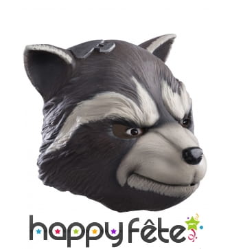 Masque de Rocket Raccoon pour adulte modèle deluxe