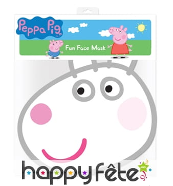 Masque de Suzy Brebis, peppa pig