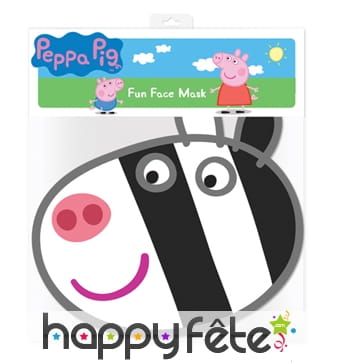 Masque de Zoe Zebre, Peppa Pig