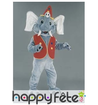 Mascotte elephant de cirque