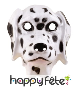 Masque facial de dalmatien pour enfant