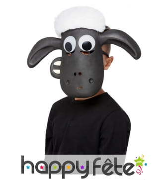 Masque facial de Shaun le mouton pour enfant