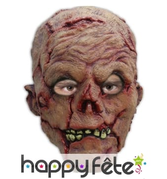 Masque grosse tête de zombie