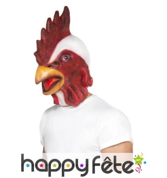 Masque intégral de poulet