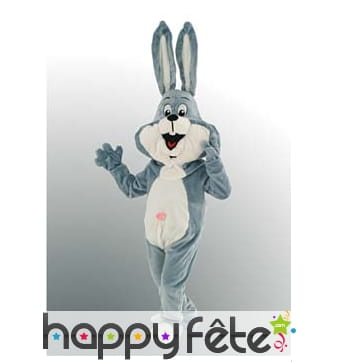 Mascotte lapin style bugs bunny