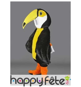 Mascotte oiseau toucan