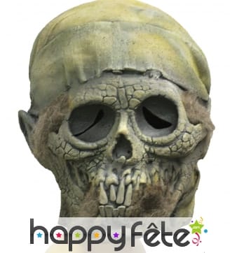 Masque tête de mort de pirate fantôme