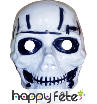 Masque tete de mort pour enfant