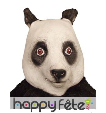 Masque tête de panda intégral