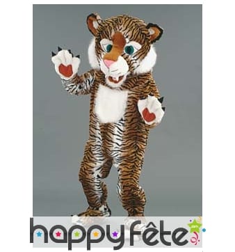 Mascotte tigre jungle