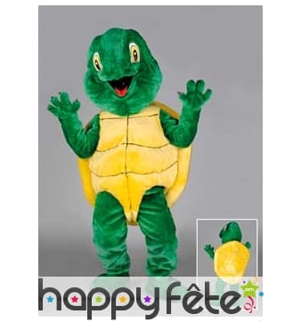 Mascotte tortue style franquelin