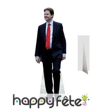 Nick Clegg taille réelle en carton plat