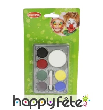 Palette 7 couleurs de maquillage