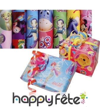 Papier cadeaux disney 60g/m², 0.7x2m