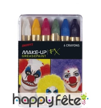 Pack crayons maquillage