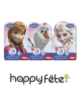 Pack de 3 sucres reine des neiges pétillants