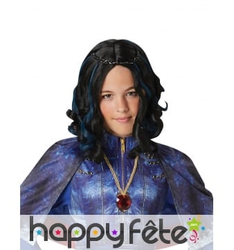 Perruque de Evie pour enfant, Descendants