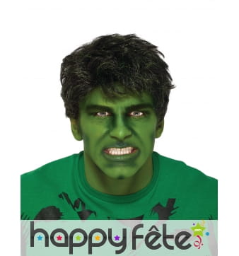 Perruque de Hulk pour homme