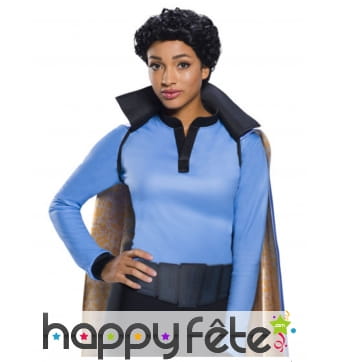 Perruque de Lando Calrissian pour femme