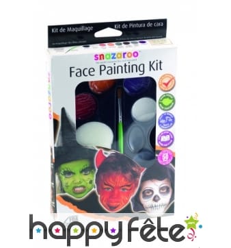 Palette de maquillages pour Halloween, Snazaroo