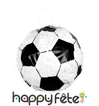 Pinata en forme de ballon de football, 30 x 30 cm