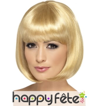 Perruque femme blonde