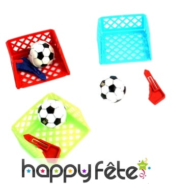 Petit lanceur ballon de foot et filet