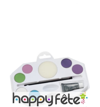 Palette maquillage 6 couleurs