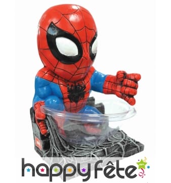 Petit saladier à friandises Spiderman de 38 cm