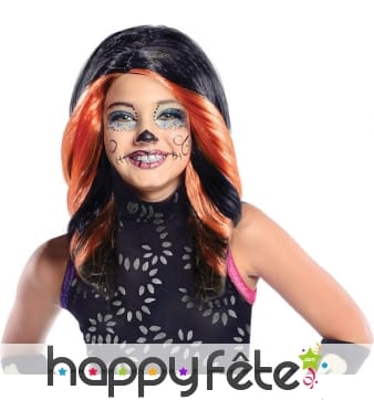 Perruque skelita calaveras, monster high