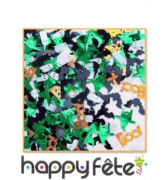 Petit sachet de confettis Halloween