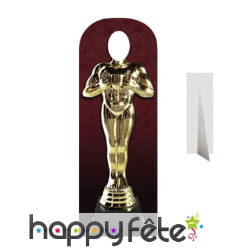 Passe-tête statue des Oscars