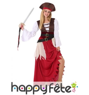 Robe de pirate pour adolescente