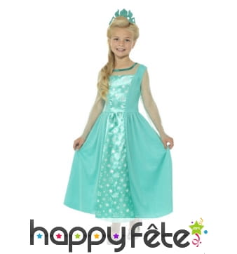 Robe de princesse des glaces pour enfant