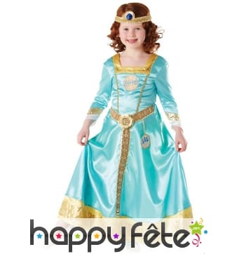 Robe de princesse Rebelle deluxe, enfant