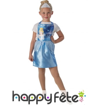 Robe et tiare pour petite Cendrillon